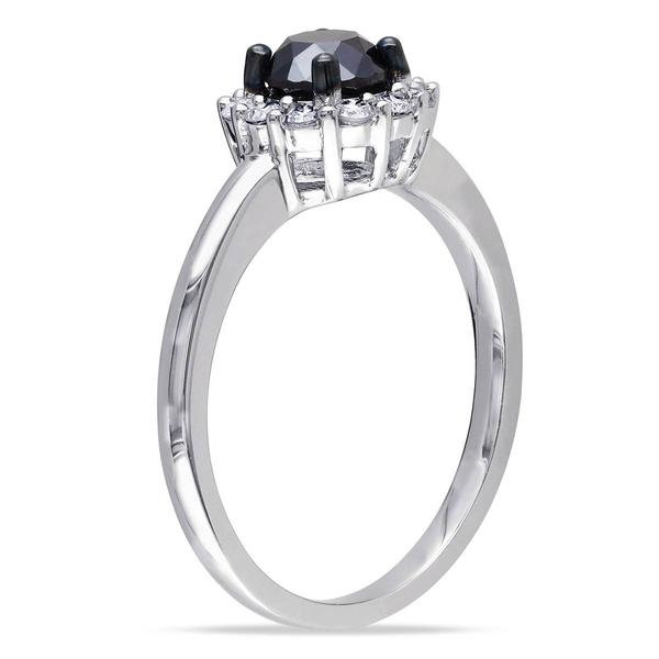 Diamond Classics(tm) 10kt. White Gold 1ctw. Black Diamond Ring alternate view