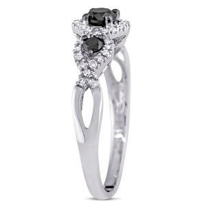 Diamond Classics(tm) 10kt. White Gold 1/2ct. 3-Stone Diamond Ring alternate view
