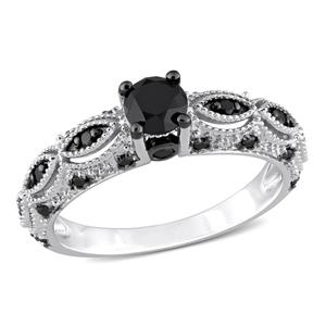 Diamond Classics(tm) 10kt. White Gold Diamond Engagement Ring