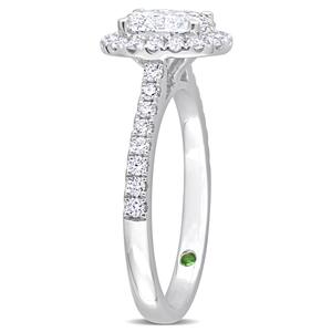 Diamond Classics(tm) 1.5ctw. Diamond 14kt. White Gold Halo Ring alternate view