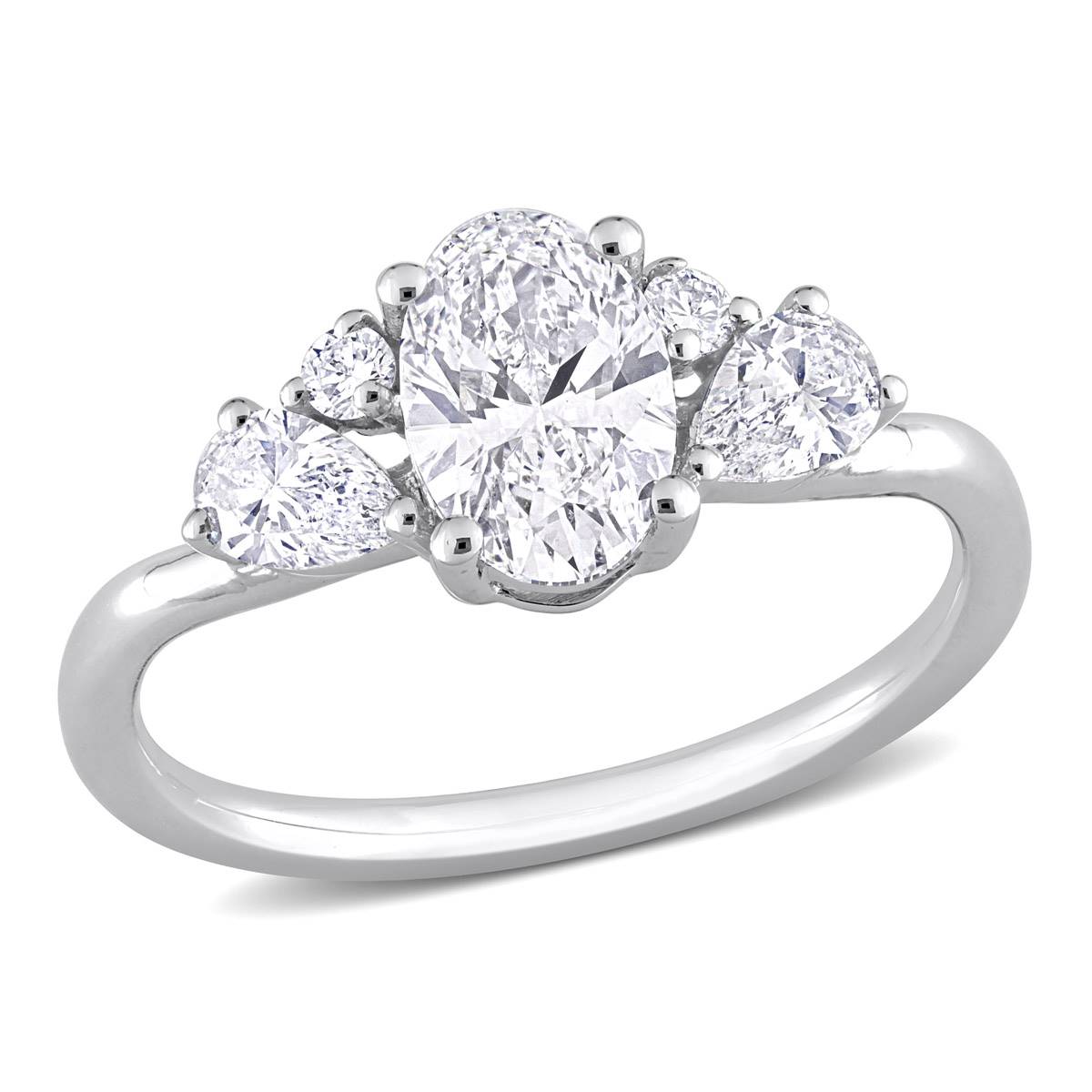 Diamond Classics(tm) 1.5ctw. Diamond 14kt. White Gold Ring