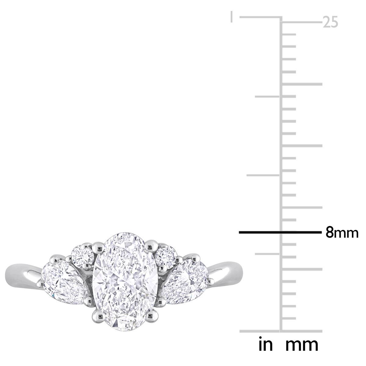 Diamond Classics(tm) 1.5ctw. Diamond 14kt. White Gold Ring