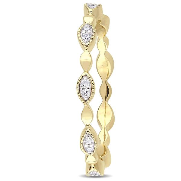 Diamond Classics(tm) 10kt. Gold 1/10ct. Diamond Anniversary Ring alternate view
