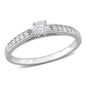 Diamond Classics(tm) 1/3ctw. Diamond Sterling Silver Ring
