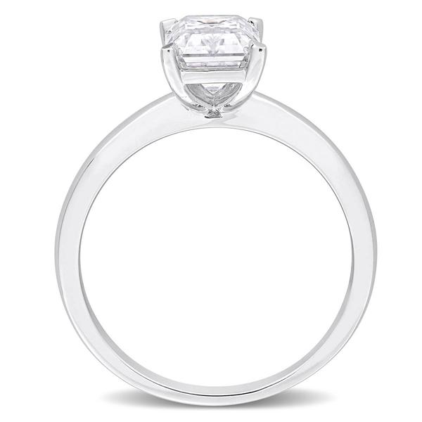 Sterling Silver 1 3/4ctw. White Moissanite Solitaire Ring alternate view