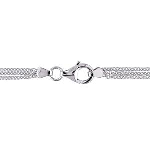 Diamond Classics(tm) Sterling Silver Diamond Heart Necklace alternate view