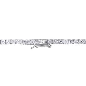 Sterling Silver 12 1/2ctw. Dew Moissanite Tennis Necklace alternate view