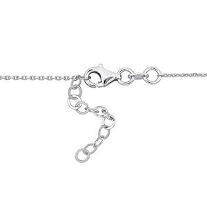 Sophia B 1/8ctw. Baguette Pear Diamond Pendant Necklace alternate view