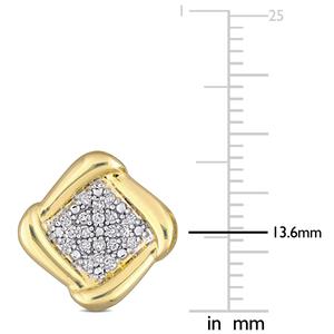 Diamond Classics(tm) Halo Stud Earrings alternate view