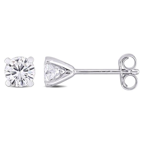 Gemstone Classics(tm) 1ctw. Dew Moissanite Stud Earrings