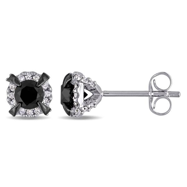 Radiant Rainbow(tm) 10kt. Gold 1ctw. Diamond Stud Earrings
