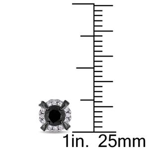 Radiant Rainbow(tm) 10kt. Gold 1ctw. Diamond Stud Earrings alternate view