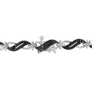 Radiant Rainbow(tm) 1/4ctw. Diamond Infinity Link Bracelet alternate view