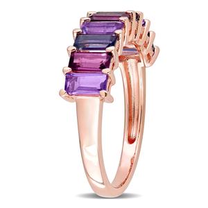 Gemstone Classics(tm) 2 1/6ctw. Amethyst Brazil Eternity Ring alternate view