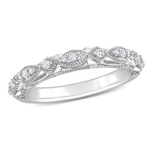 Gemstone Classics(tm) 10kt. White Gold Lab Created Sapphire Ring