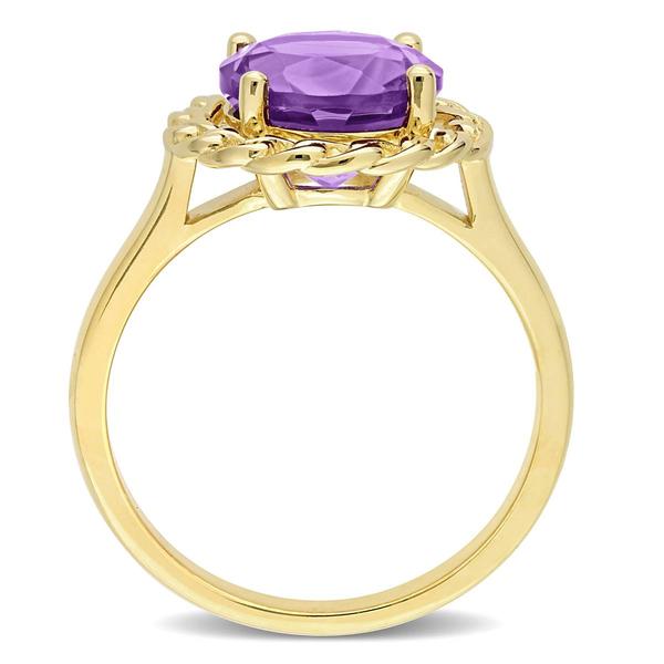 Sophia B 2 1/4ctw. African Amethyst Gemstone Ring alternate view