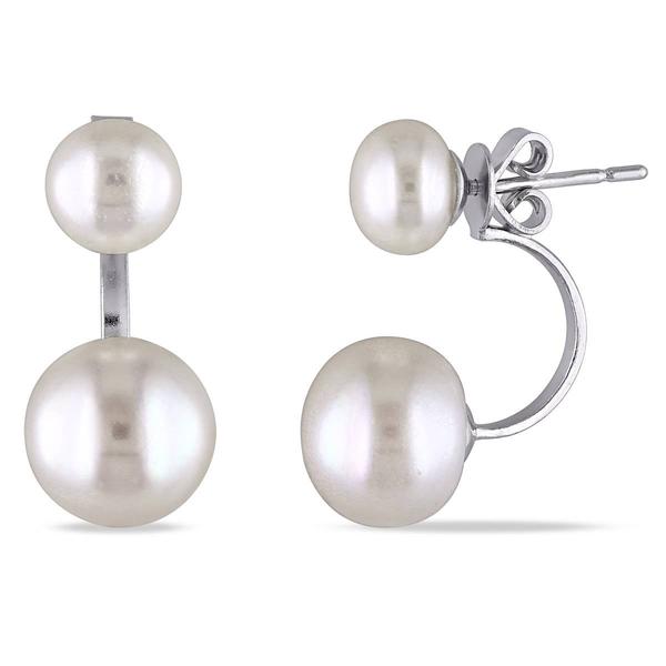 Gemstone Classics(tm) Pearl Earrings with Jackets