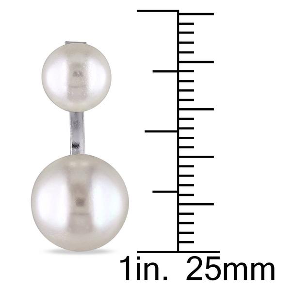 Gemstone Classics(tm) Pearl Earrings with Jackets alternate view