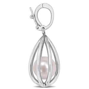 Gemstone Classics(tm) Sterling Silver Pearl Charm Bracelet alternate view