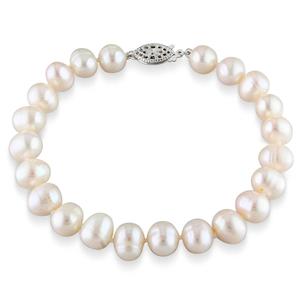 Gemstone Classics(tm) Freshwater Cultured Pearl Bracelet