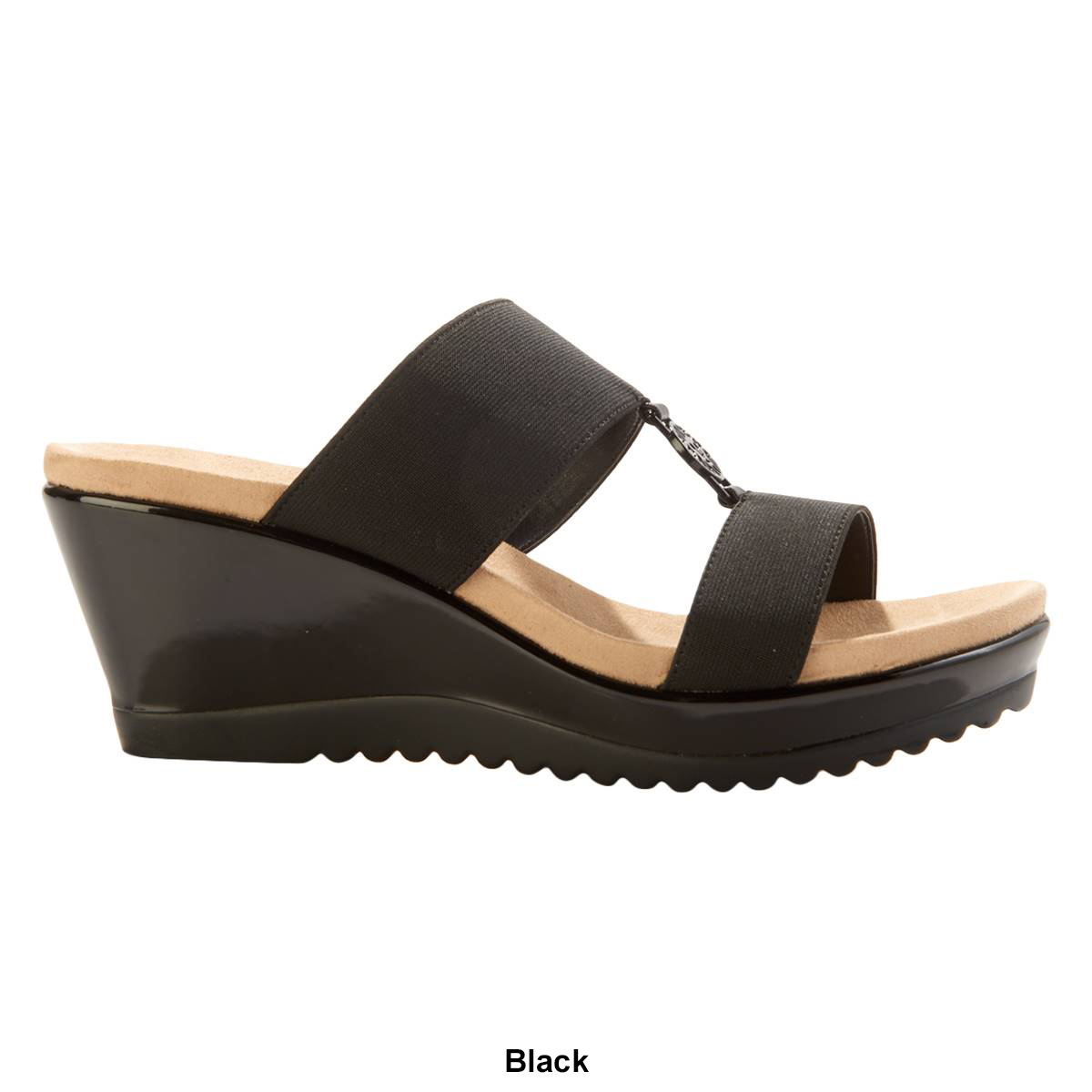 Womens Anne Klein Reese Wedge Sandals