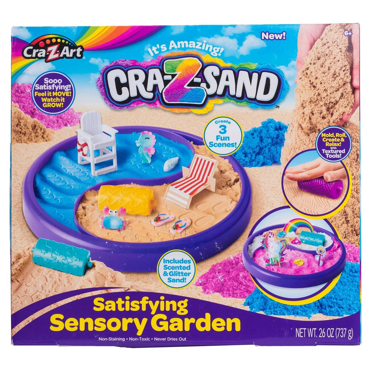 Cra-Z-Art(tm) Cra-Z-Sand Sensory Garden