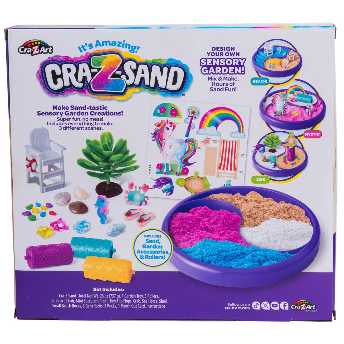 Cra-Z-Art(tm) Cra-Z-Sand Sensory Garden