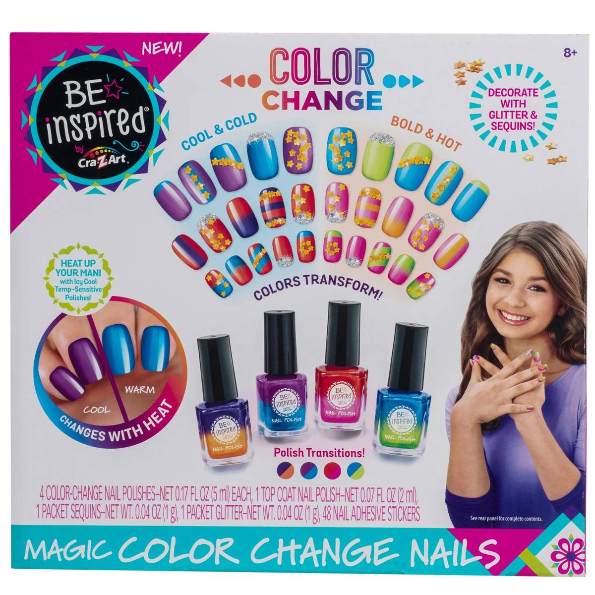 Cra-Z-Art(tm) Magic Color Change Nails