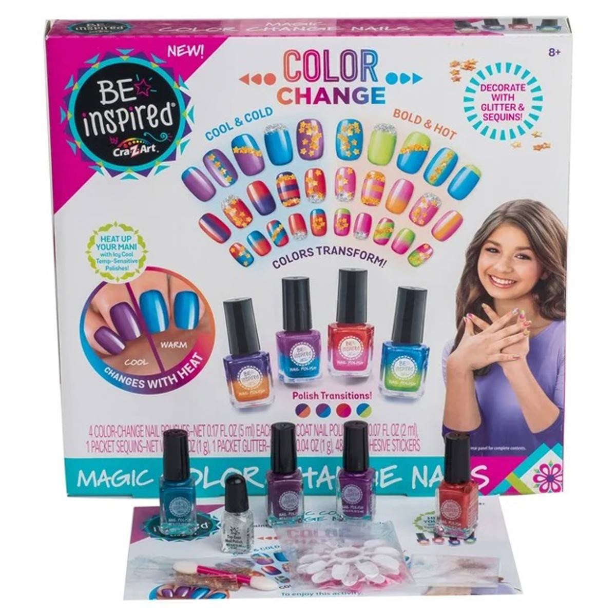 Cra-Z-Art(tm) Magic Color Change Nails