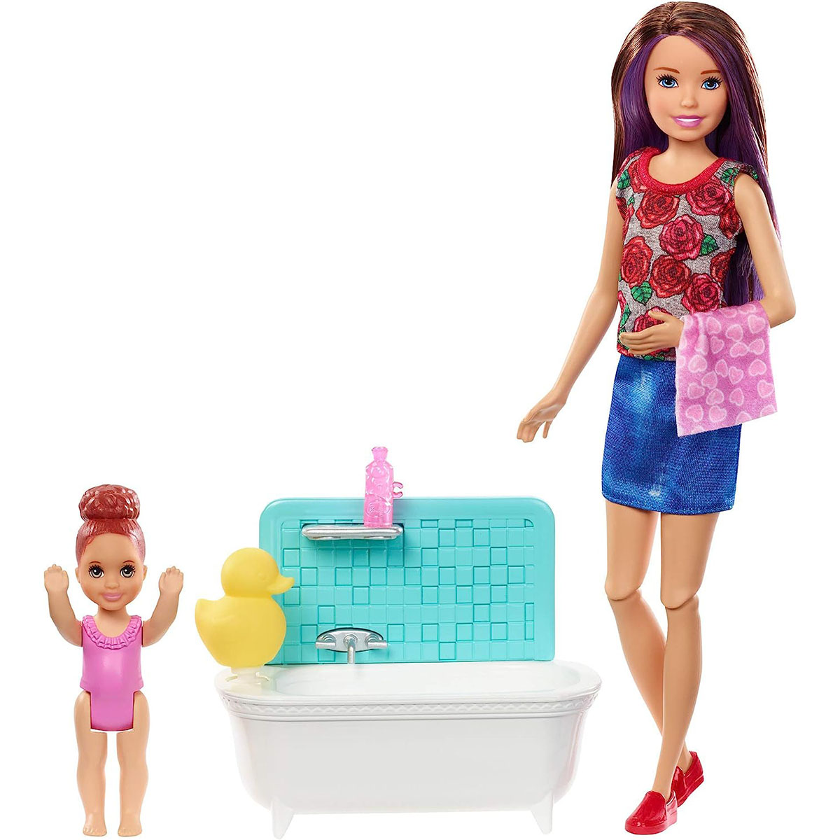Barbie(R) Skipper Babysitters, Inc. Playset With Bathtub