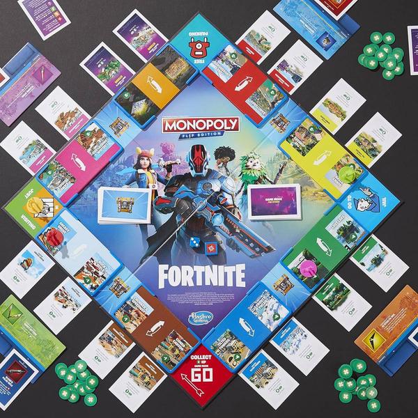 Monopoly(R) Fortnite Flip Board Game alternate view