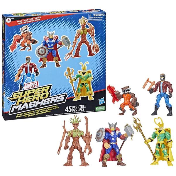 Marvel Super Hero Mashers Galaxy Mash Pack Action Figures