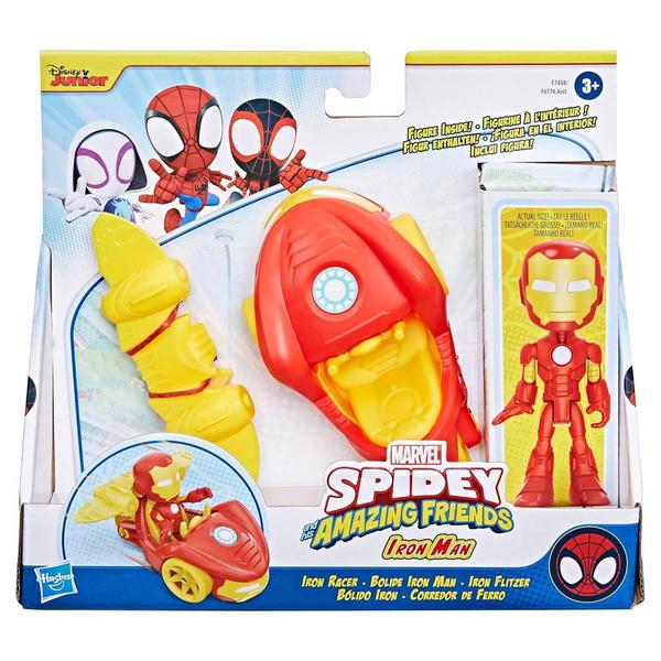 Marvel Spidey Amazing Friends Iron  Man Racer alternate view