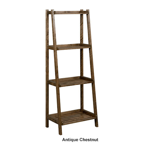 New Ridge Home Goods 4 Tier Ladder Shelf