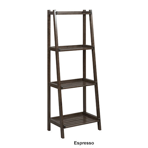 New Ridge Home Goods 4 Tier Ladder Shelf