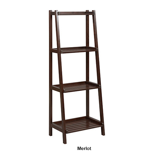 New Ridge Home Goods 4 Tier Ladder Shelf