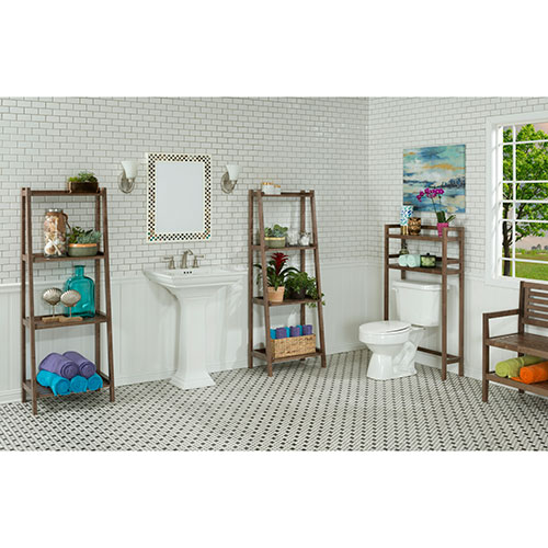 New Ridge Home Goods 4 Tier Ladder Shelf