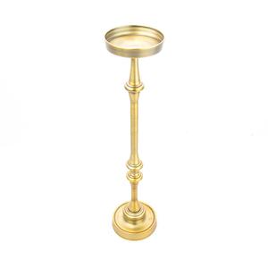 New Ridge Home Goods Dapper Round Iron Martini Side Tables