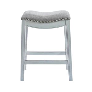 New Ridge Home Goods Zoey 30in. Bar-Height Saddle-Seat Barstool alternate view
