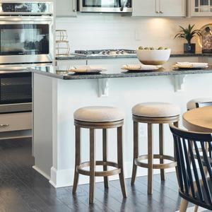 New Ridge Home Goods Victoria Counter-Height Backless Barstool alternate view