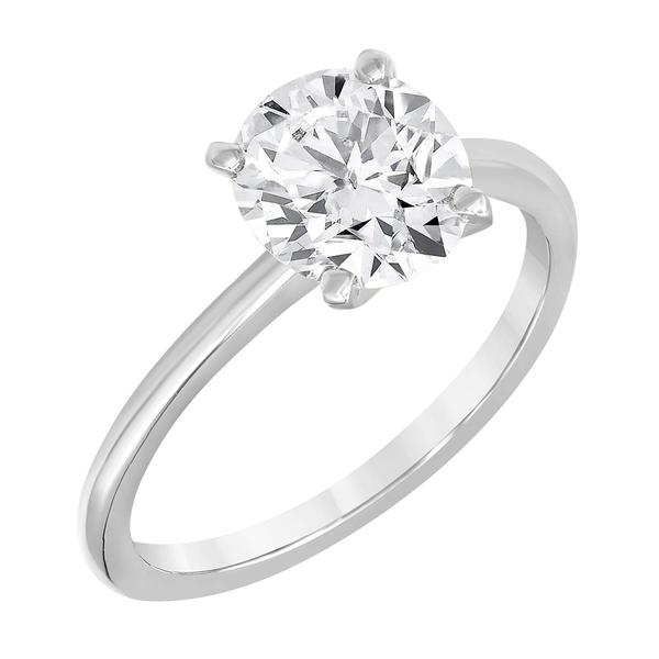 Diamond Classics(tm) White Gold Solitaire Diamond Engagement Ring alternate view