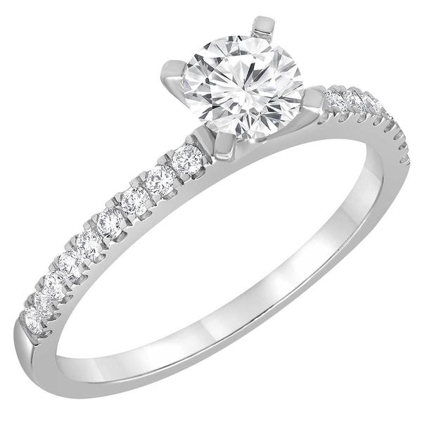 Diamond Classics(tm) 14kt White Gold Lab Grown Diamond Ring alternate view