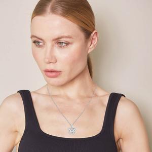 Nova Star(R) 1/10ctw. Lab-Grown Diamond Butterfly Pendant alternate view