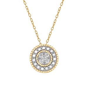 Nova Star(R) 1/10ctw. Lab-Grown Diamond Round Pendant