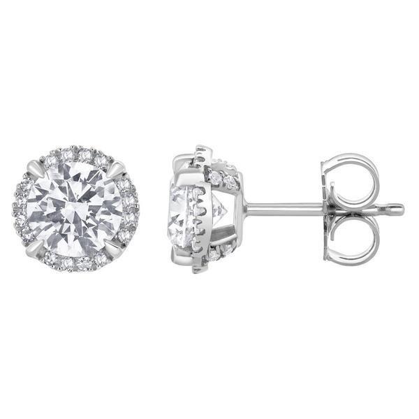 Nova Star(R) 2ctw. Sterling Silver Lab Grown Diamond Stud Earrings
