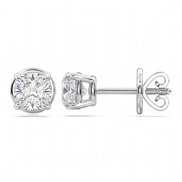 Nova Star(R) Cushion-Cut 1/2ctw. Lab-Grown Diamond Stud Earrings