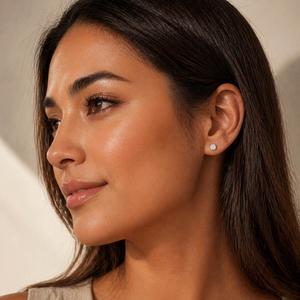Nova Star(R) Cushion-Cut 1/2ctw. Lab-Grown Diamond Stud Earrings alternate view