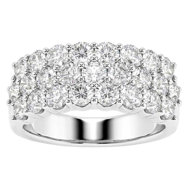 Nova Star(R) Sterling Silver 2ctw. Lab Grown Diamond Ring