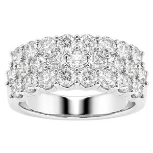 Nova Star(R) Sterling Silver 2ctw. Lab Grown Diamond Ring