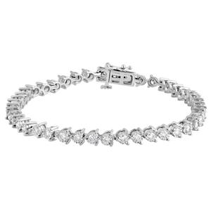Nova Star(R) Sterling Silver 2ctw. Lab Grown Diamond Bracelet